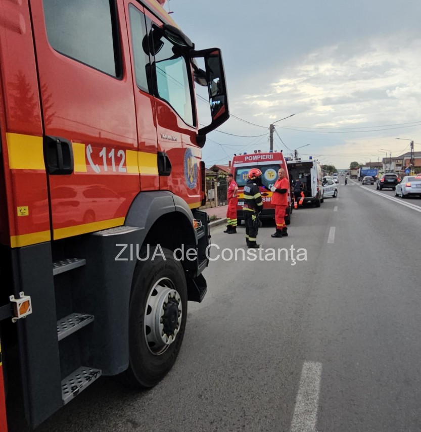 update stiri constanta accident rutier intre doua autovehicule in valu lui traian victima o femeie insarcinata