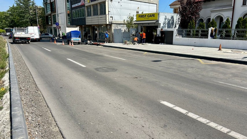 foto primaria constanta maine incep lucrarile de frezare a carosabilului pe tronsonul cuprins intre strazile