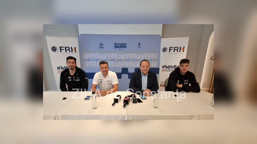 LIVE VIDEO+FOTO. Handbal: Meciul Romania - Portugalia, de la Constanta, prefatat intr-o conferinta de presa       
