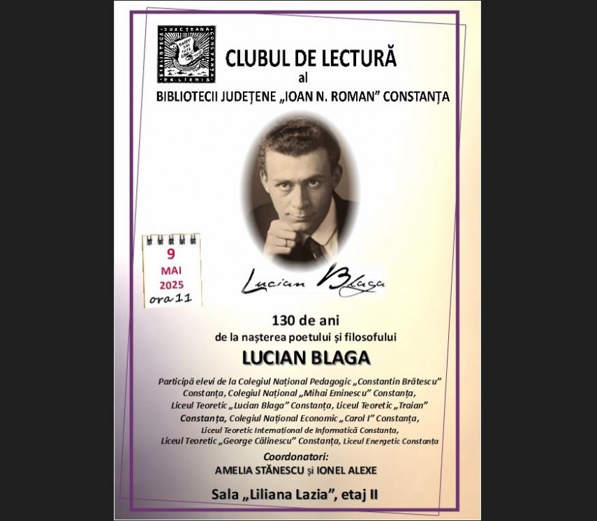 Sursa foto: Biblioteca Județeană Constanța