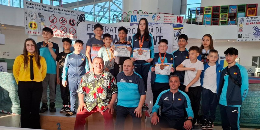 Sursa foto: Facebook (Taekwondo C.S.C Mihail Kogălniceanu)