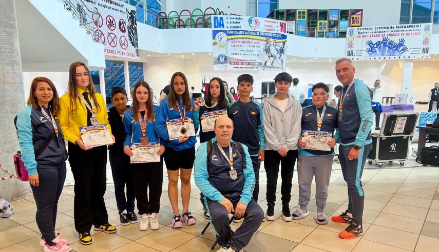 Sursa foto: Facebook (Taekwondo C.S.C Mihail Kogălniceanu)