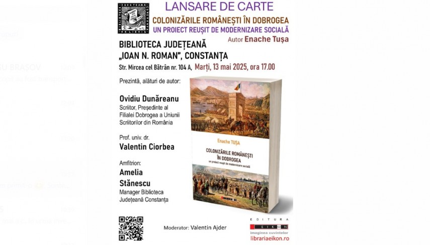 Sursa foto: Biblioteca Județeană „Ioan N Roman” Constanța