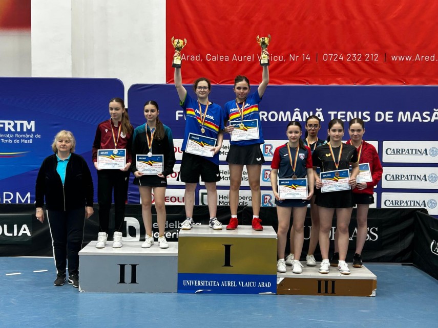 Sursa foto: Facebook (Federația Română de Tenis de Masă)