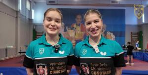 UPDATE. CSM Constanța Elena Zaharia și Bianca Mei-Roșu s-au calificat în finala de dublu la Campionatul European de Tenis de masă U21 de la Bratislava! (VIDEO)