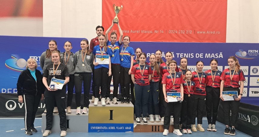 Sursa foto: Facebook (Federația Română de Tenis de Masă)