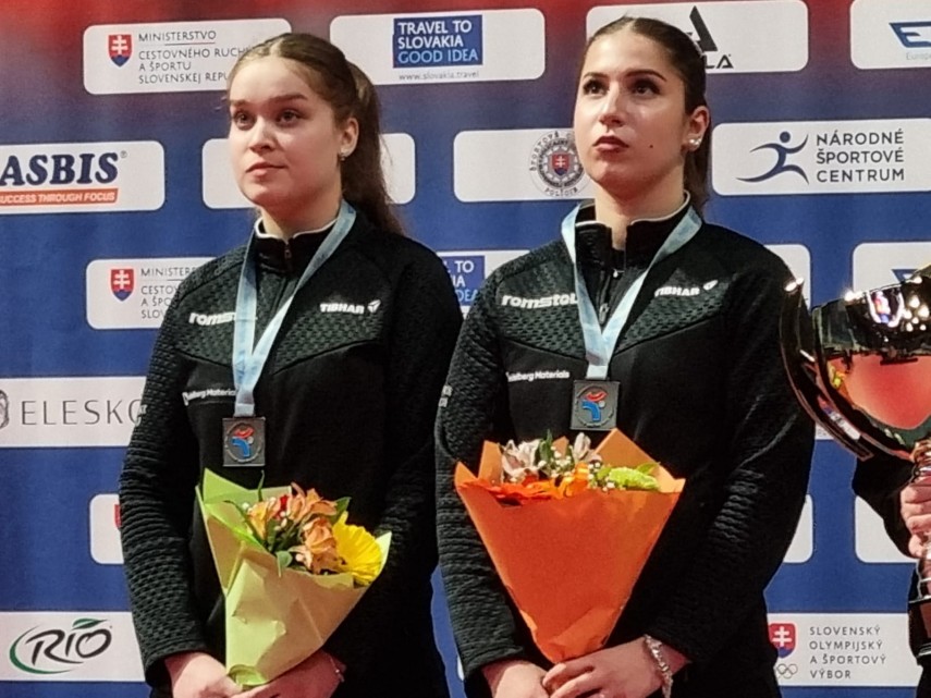 Elena Zaharia și Bianca Mei-Roșu