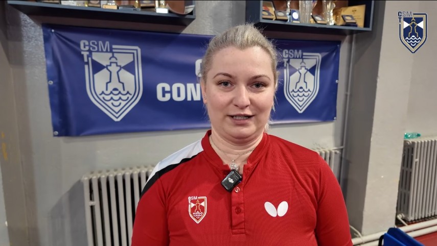Anamaria Sebe. Sursa foto: captură Facebook (CSM Constanța)