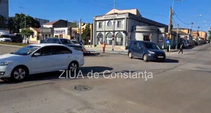 Trafic rutier dirijat de o persoană neautorizată