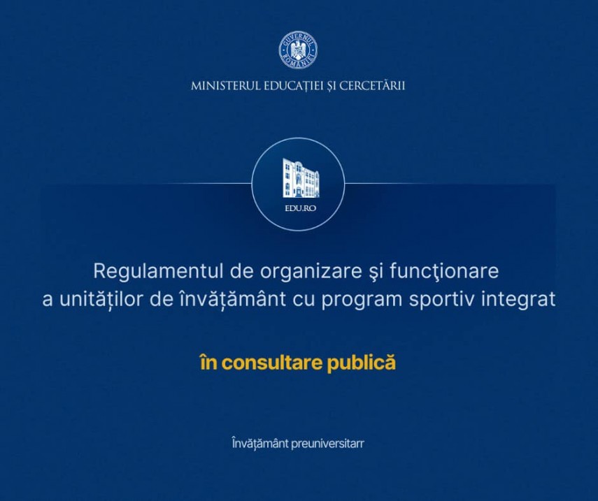 Foto: Ministerul Educației