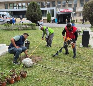 Președintele CJ Constanța, Florin Mitroi - „Spațiul verde din curtea spitalului se amenajează gratuit, în colaborare cu un ONG de profil“