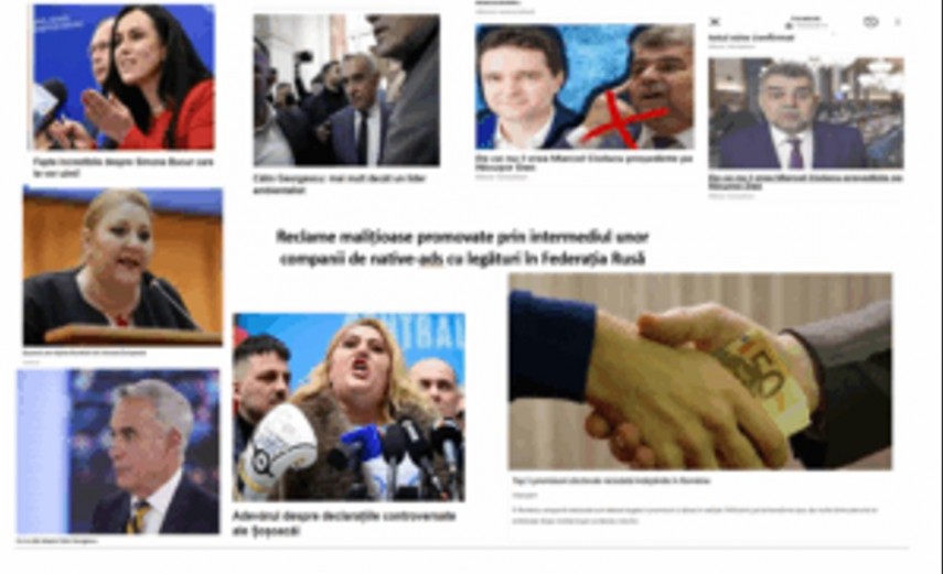 MAI a detectat o campanie de influentare a procesului electoral prin intermediul retelei de pagini de tip Doppleganger