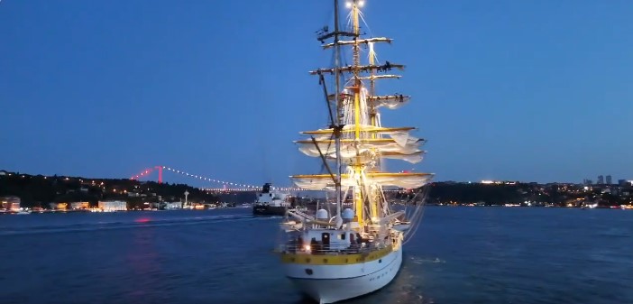 Sursa foto: Captură video Facebook/ Academia Navală Mircea cel Bătrân