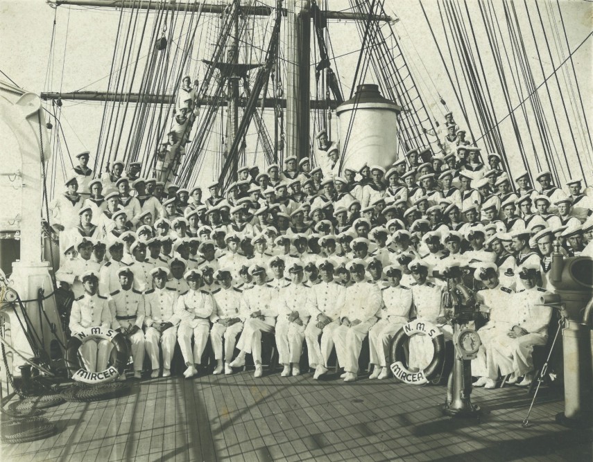 Echipajul navei-școală „Mircea”, 17 mai 1939