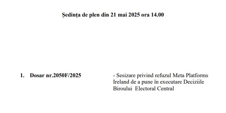 Sursă: CCR