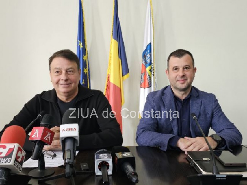 Președintele CJC, Florin Mitroi, Vicepreședintele CJC, Răzvan Filipescu