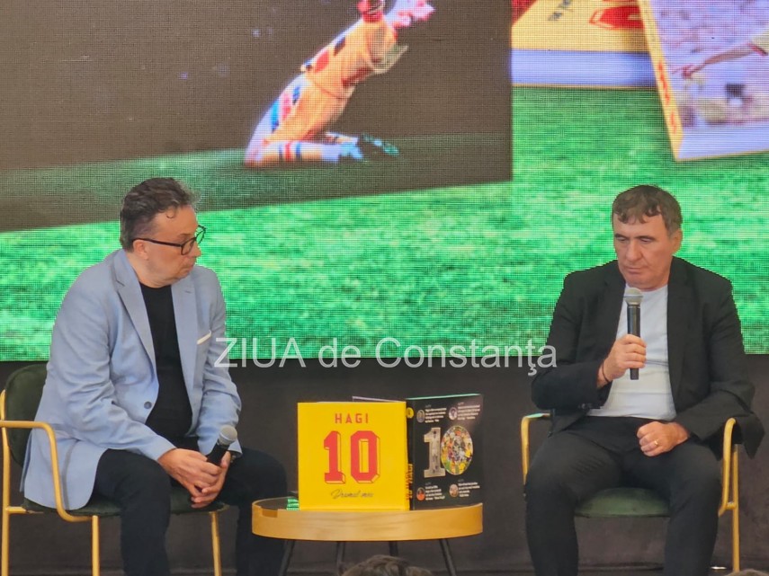 Marius Mitran și Gheorghe Hagi