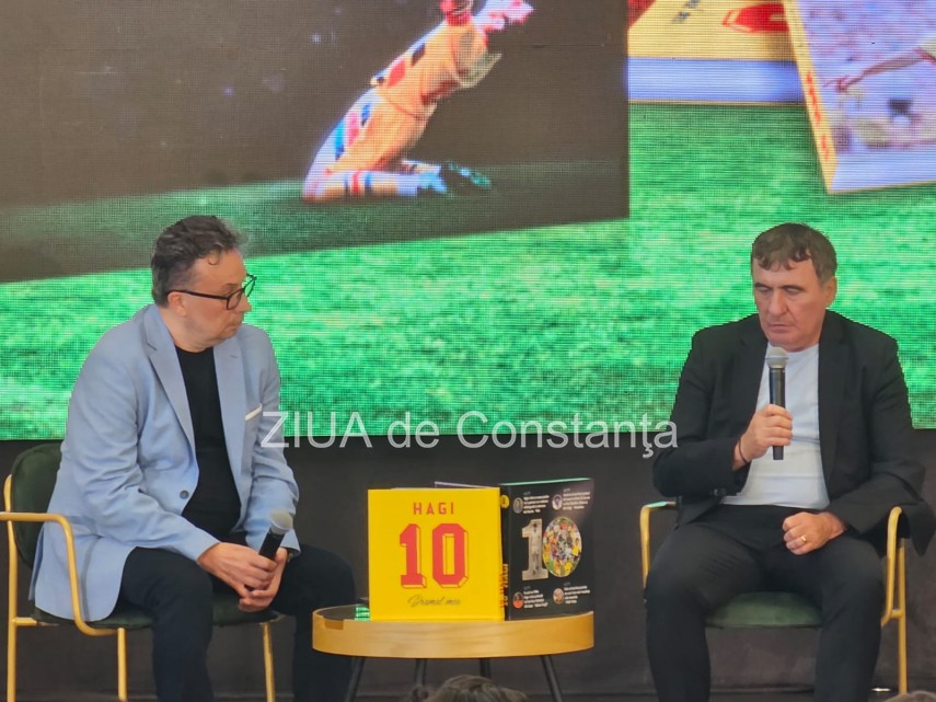 Marius Mitran și Gheorghe Hagi
