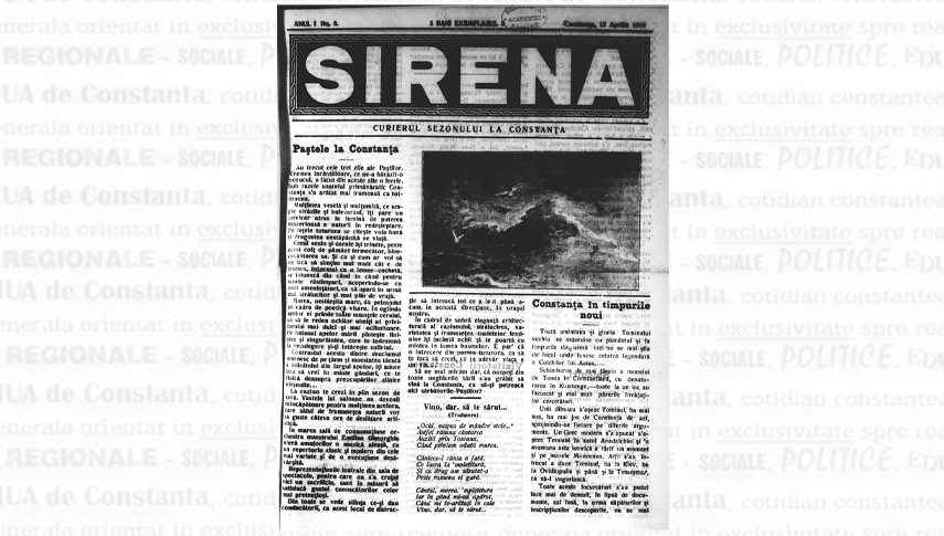Revista „Sirena“, curierul sezonului la Constanța
