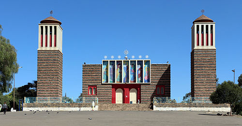 Biserica Ortodoxă Eritreeană Tevahedo, Eritreea. Foto - Wikipedia