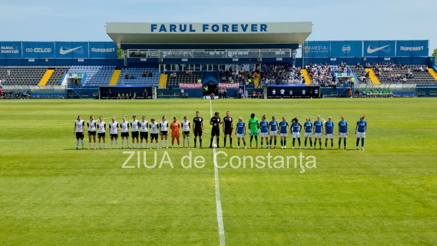 LIVE TEXT. Sarbatoare la Constanta!: Fotbalistele de la Farul primesc trofeul de campioane (FOTO+VIDEO)                   