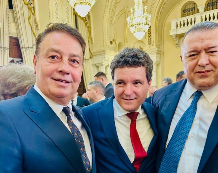 Președintele CJC Constanța, Florin Mitroi și Președintele Nicușor Dan, Sursa: Facebook