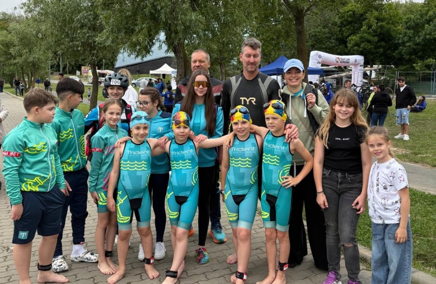 Sursa foto: Facebook (Trident Triathlon Team)
