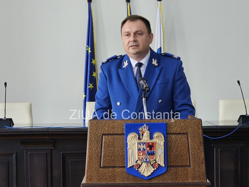 Adrian Bârsan. Gruparea Mobilă de Jandarmi „Tomis”. Foto: ZIUA de Constanța