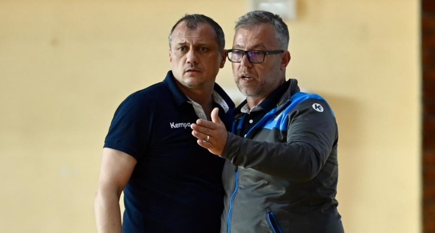 Adrian Georgescu și Ionuț Deli-Iorga. Sursa foto: Facebook (CS Medgidia)