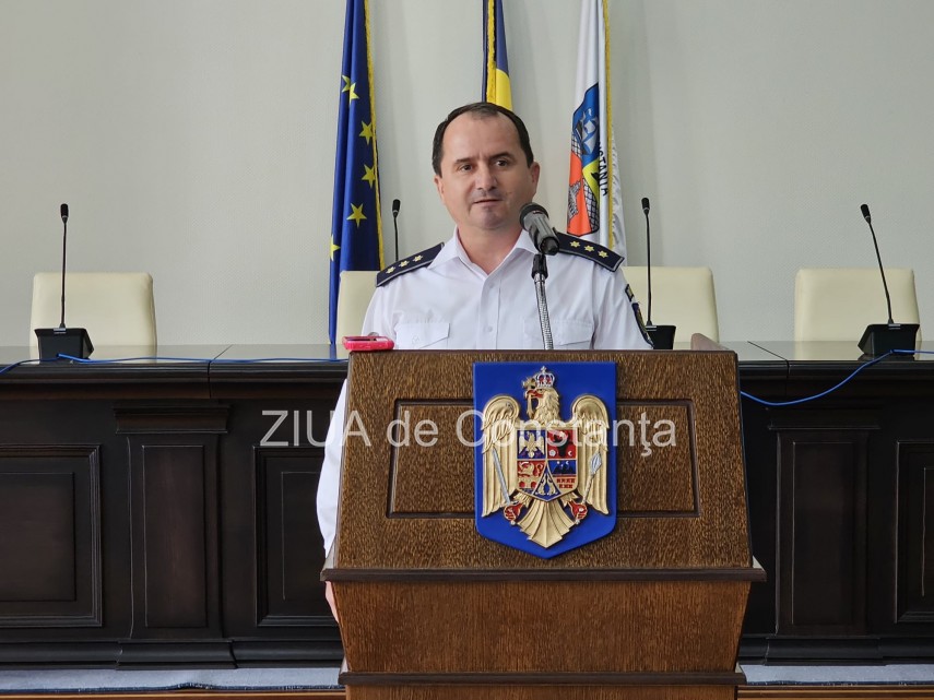 Alexandru Oaie, comisar-șef Garda de Coastă. Foto: ZIUA de Constanța