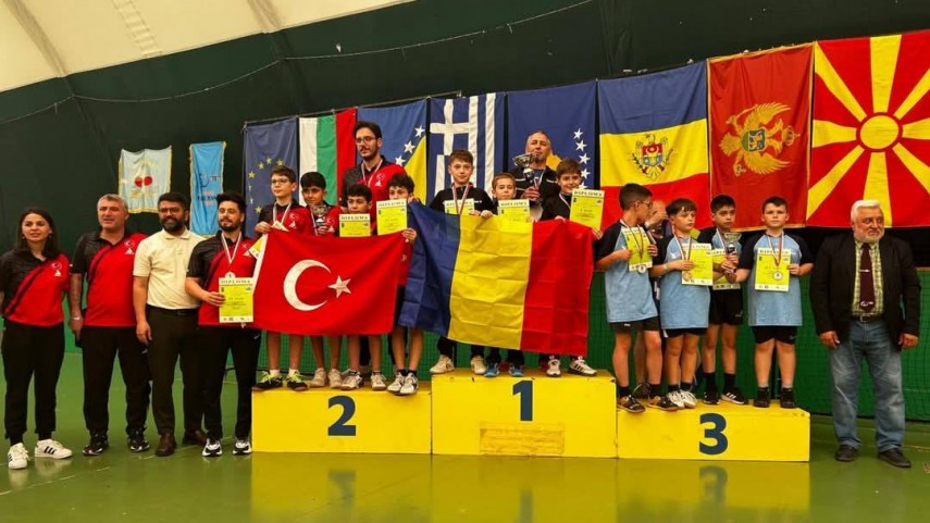 Sursa foto: Facebook (Federația Română de Tenis de Masă)