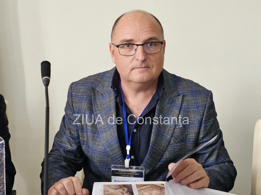 Dan Aparaschivei, membru în Comisia Națională de Arheologie. Foto: ZIUA de Constanța