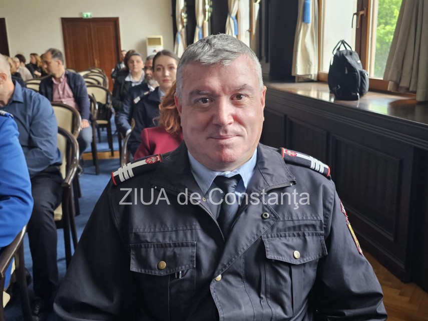 Dan Constantinescu, prim adjunct ISU Dobrogea. Foto: ZIUA de Constanța