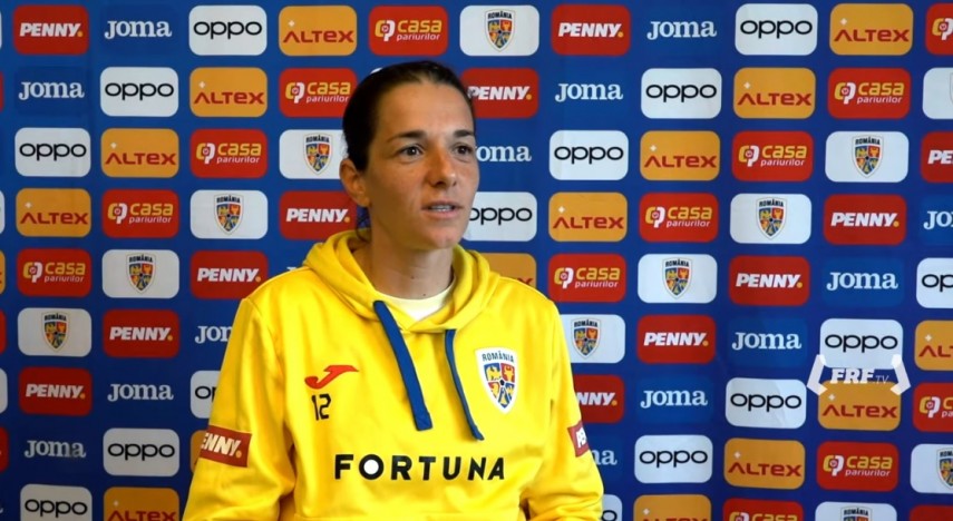 Mirela Pop – Ganea. Sursa foto: captură foto frf.tv