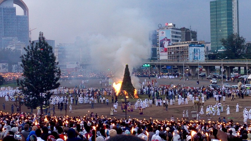 Festivalul Meskel, Etiopia. Foto - Wikipedia