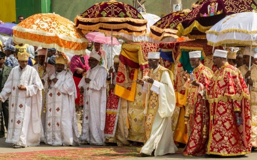 Festivalul Timkat, Etiopia. Foto - Wikipedia
