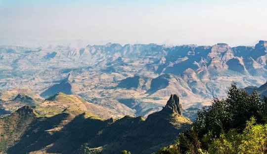 Munții Semien, Etiopia. Foto - Wikipedia
