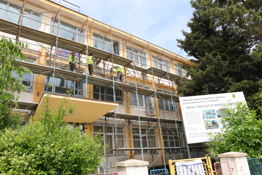 Școala Gimnazială nr. 23 „Constantin Brâncoveanu” din Constanța, Sursa foto: Primăria Constanța