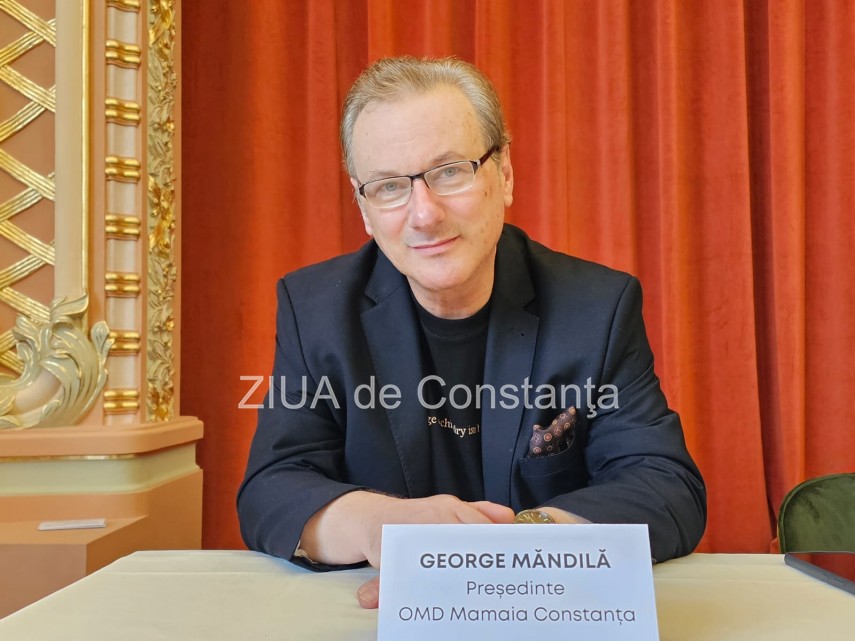 George Măndilă - președinte OMD Mamaia Constanța