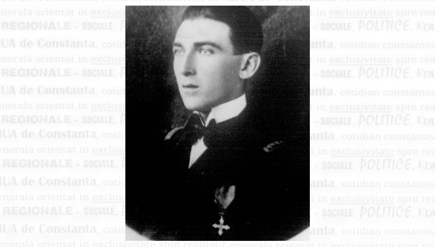 Locotenentul Mihail Hurmuzescu, primul ofițer de marină distins cu Ordinul Militar „Mihai Viteazul”