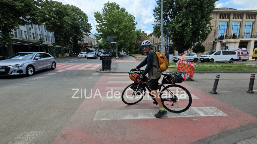 Jean-Michel Leligny, la Constanța. Sursa foto: ZIUA de Constanța
