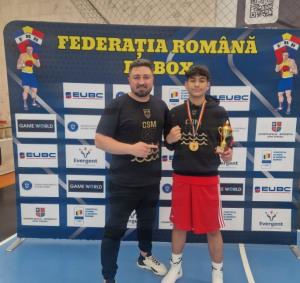 CSM Constanța Sali Rahman a câștigat Cupa României la box pentru cadeți!
