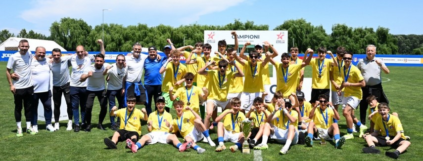 Farul Under-15, campioană! Sursa foto: Academia Hagi