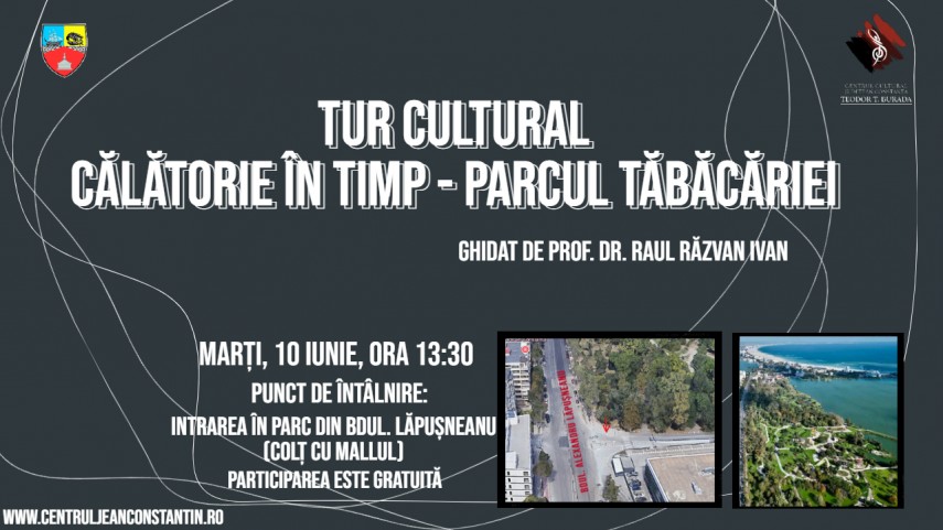 Centrul Teodor T. Burada Constanta organizeaza un eveniment cultural-educativ in Parcul Tabacariei (P) 