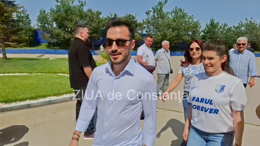 Kira Hagi și Thomas Ferfelis. Sursa foto: ZIUA de Constanța