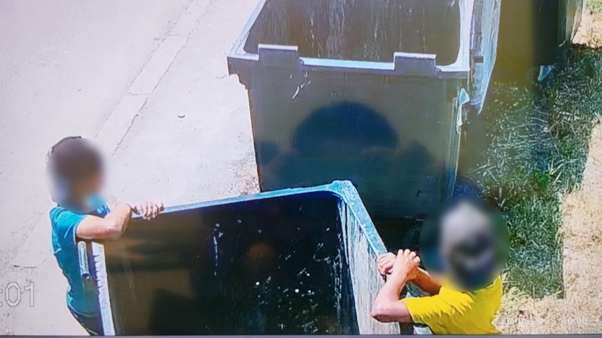Act de vandalism, Sursa foto: Primăria Constanța