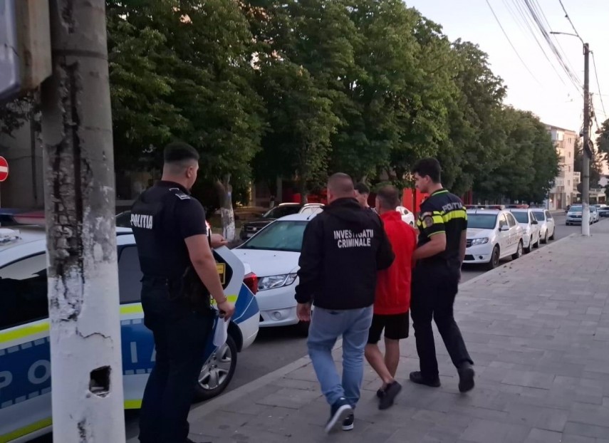 Bărbat reținut, Sursa foto: IPJ Constanța