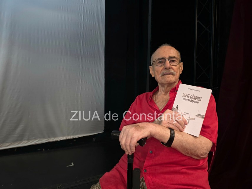 Lansare de carte, autor Virgil Andriescu