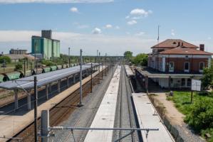 FOTO-VIDEO Lucrările în cadrul proiectului „Lucrări în stațiile C.F. Fetești și Ciulnița, de pe linia de cale ferată București – Constanța”, aproape de final 