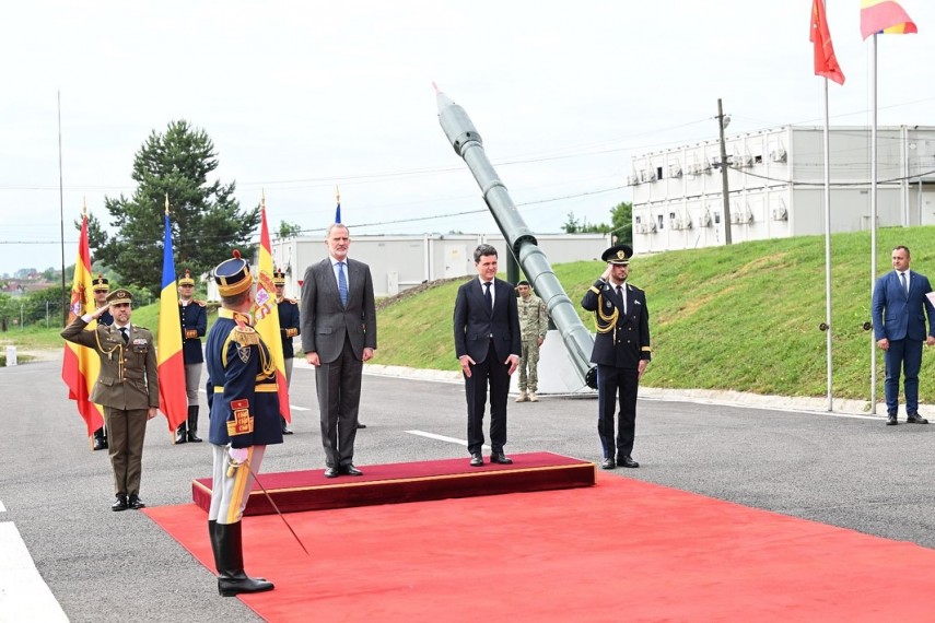 Președintele României, Nicușor Dan și Majestatea Sa Felipe al VI-lea, Regele Spaniei, Sursa: Facebook